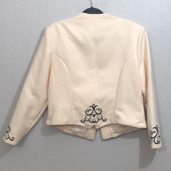 Saddle Ridge Vintage Collection Western Style Cream with Black Detailing size XL - Picture 2 of 13